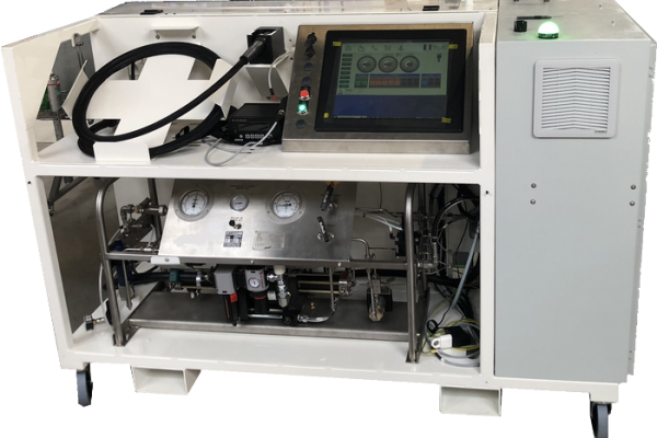 leak test bench hydrogen high pressure dam group mobility